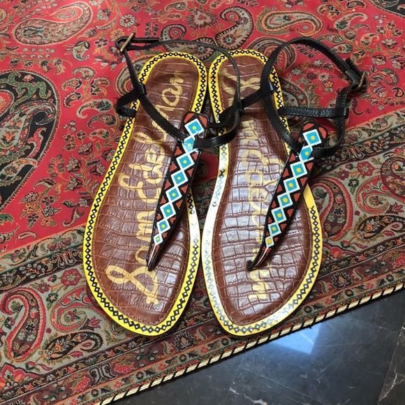 Sam Edelman Gigi tribal print sandals - Picture 3 of 6